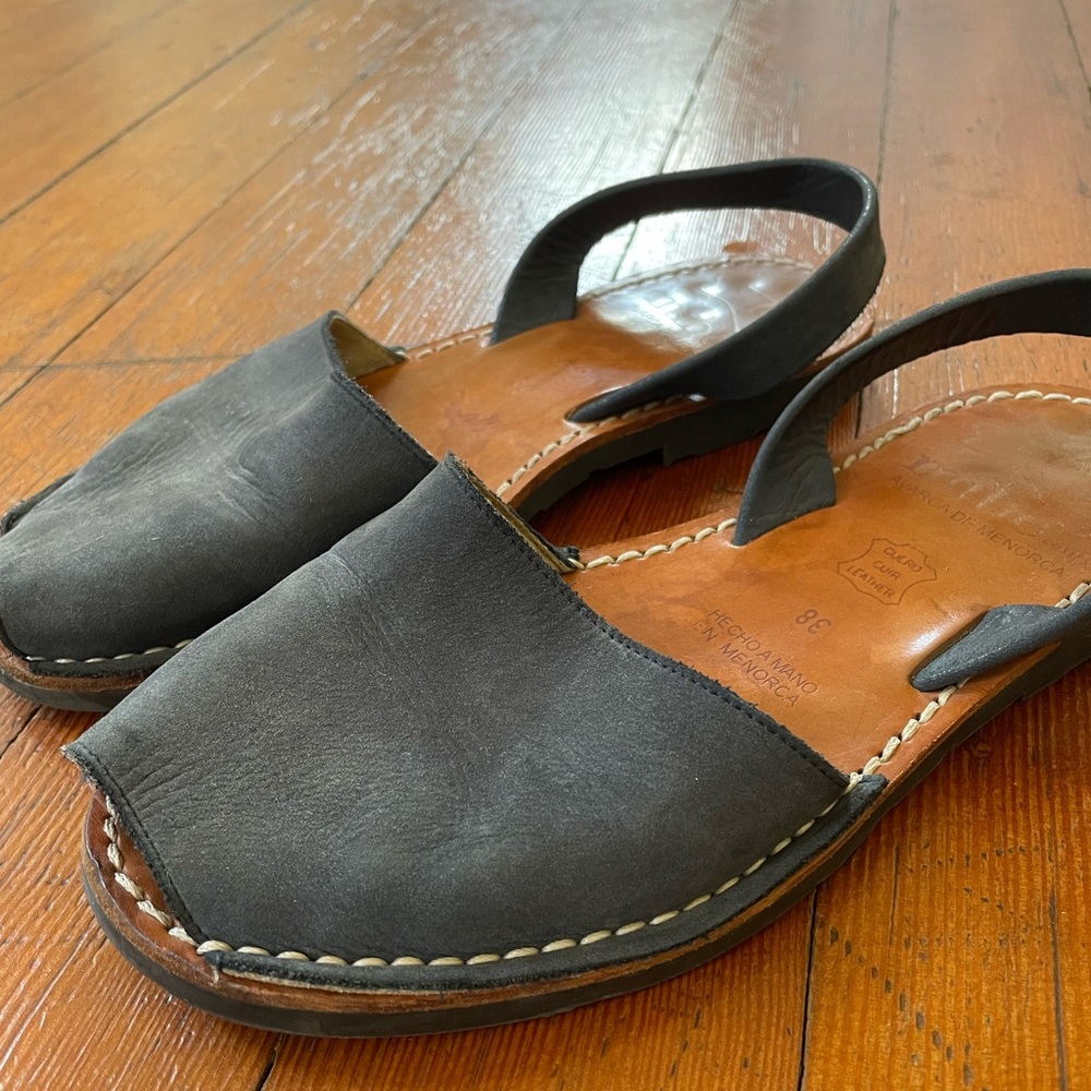 Mibos Mallorcan Sandals / Spanish sandals size 38 / size 8